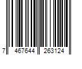 Barcode Image for UPC code 7467644263124