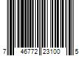 Barcode Image for UPC code 746772231005