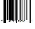 Barcode Image for UPC code 746772750001