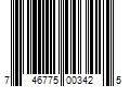 Barcode Image for UPC code 746775003425