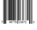 Barcode Image for UPC code 746775036720