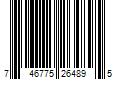 Barcode Image for UPC code 746775264895