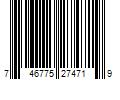 Barcode Image for UPC code 746775274719