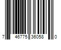 Barcode Image for UPC code 746775360580