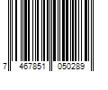 Barcode Image for UPC code 7467851050289