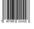 Barcode Image for UPC code 7467965200426