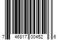 Barcode Image for UPC code 746817004526