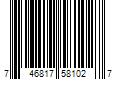 Barcode Image for UPC code 746817581027