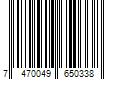 Barcode Image for UPC code 7470049650338