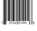 Barcode Image for UPC code 747032414046