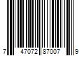 Barcode Image for UPC code 747072870079