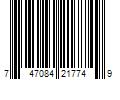 Barcode Image for UPC code 747084217749