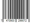 Barcode Image for UPC code 7470900299072