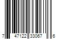 Barcode Image for UPC code 747122330676