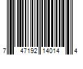 Barcode Image for UPC code 747192140144