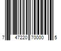 Barcode Image for UPC code 747220700005