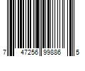 Barcode Image for UPC code 747256998865