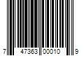 Barcode Image for UPC code 747363000109