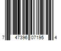 Barcode Image for UPC code 747396071954