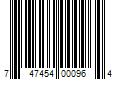 Barcode Image for UPC code 747454000964