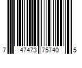 Barcode Image for UPC code 747473757405