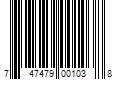 Barcode Image for UPC code 747479001038