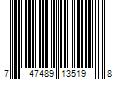 Barcode Image for UPC code 747489135198