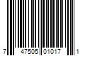 Barcode Image for UPC code 747505010171