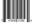 Barcode Image for UPC code 747505010584