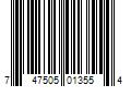 Barcode Image for UPC code 747505013554