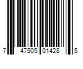 Barcode Image for UPC code 747505014285