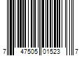 Barcode Image for UPC code 747505015237