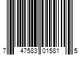 Barcode Image for UPC code 747583015815