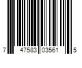 Barcode Image for UPC code 747583035615