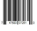 Barcode Image for UPC code 747583072610