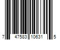 Barcode Image for UPC code 747583106315