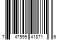 Barcode Image for UPC code 747599418716