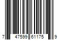 Barcode Image for UPC code 747599611759