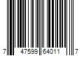 Barcode Image for UPC code 747599640117