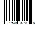 Barcode Image for UPC code 747599853708