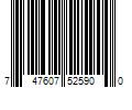 Barcode Image for UPC code 747607525900