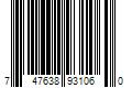 Barcode Image for UPC code 747638931060