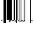 Barcode Image for UPC code 747705003577