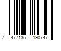 Barcode Image for UPC code 7477135190747