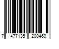 Barcode Image for UPC code 7477135200460