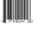 Barcode Image for UPC code 747720200418