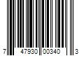 Barcode Image for UPC code 747930003403