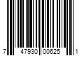 Barcode Image for UPC code 747930006251