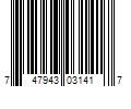 Barcode Image for UPC code 747943031417