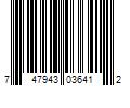 Barcode Image for UPC code 747943036412